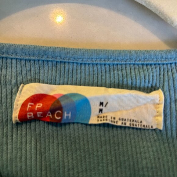 Free People Free-est Maxine Skirt Set - Size M Adriatic Sea - Picture 4 of 4